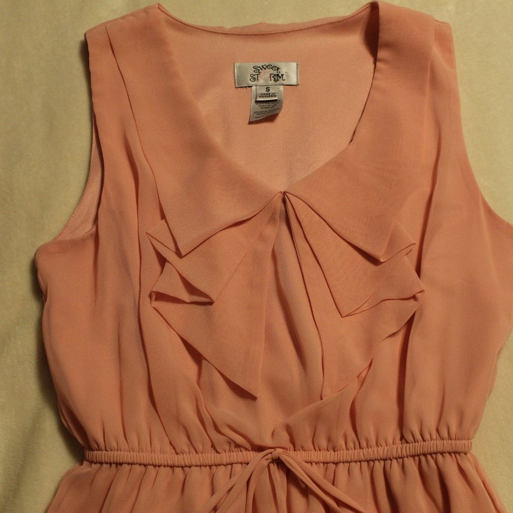 Ruffle Pink Dress